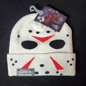Friday The 13th Glow In The Dark Beanie/Toque